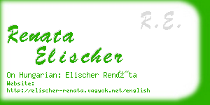 renata elischer business card